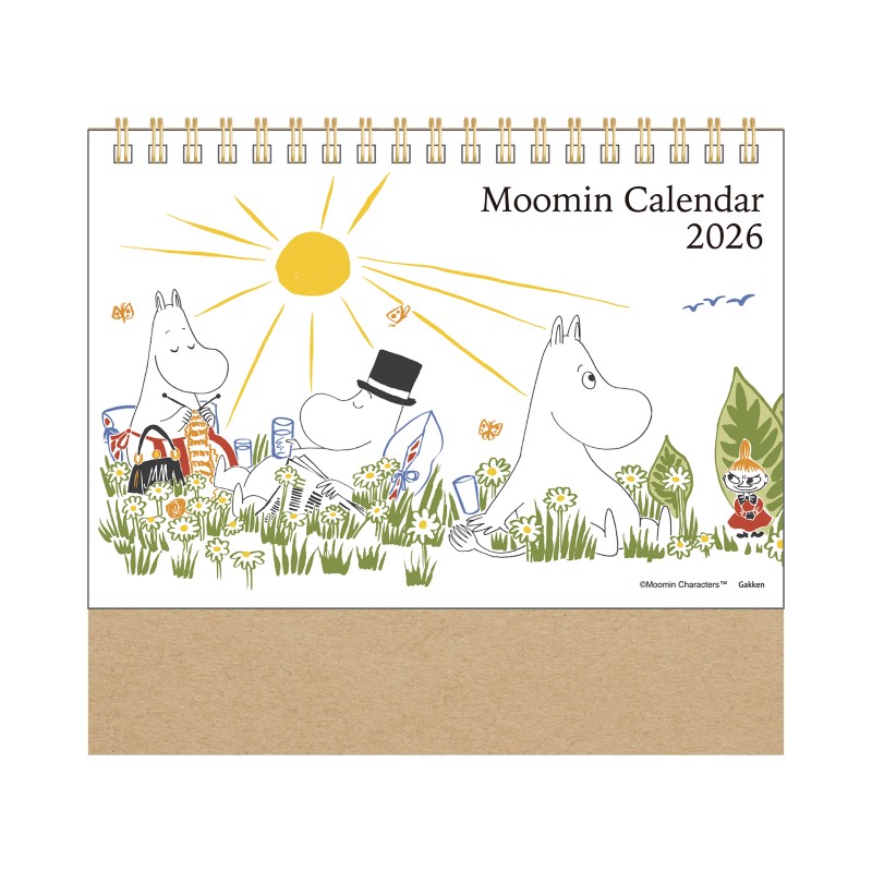 MOOMIN リング卓上カレンダー